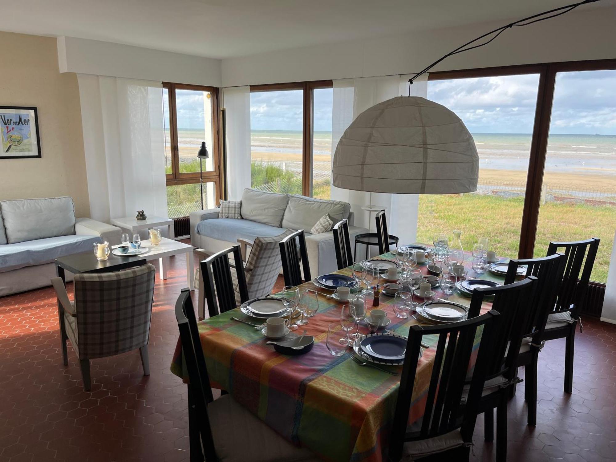 Villa D'Architecte - Les Pieds Dans L'Eau Ver-sur-Mer Bagian luar foto